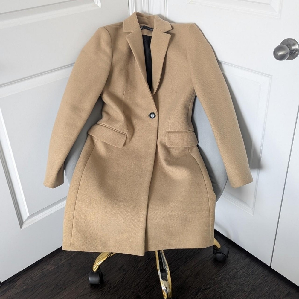 Zara Wool Blend Coat